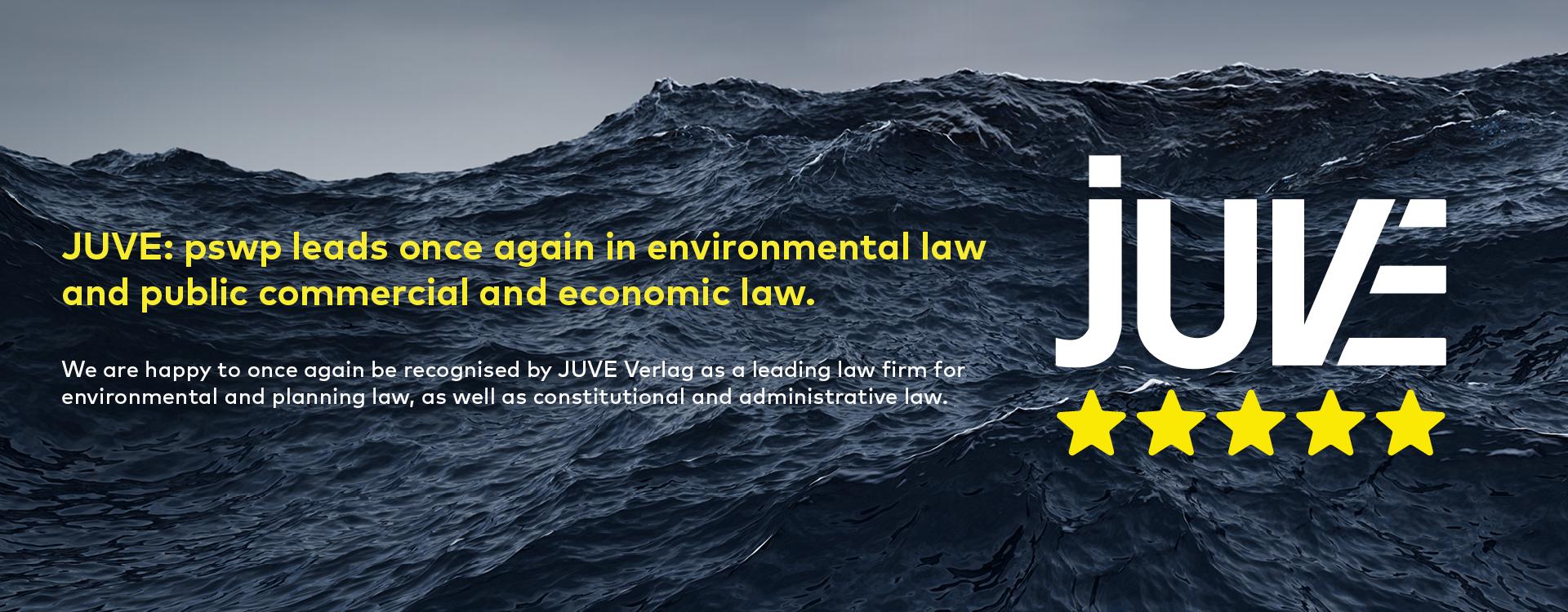 News image JUVE: pswp leads once again in environmental law and public commercial and economic law.