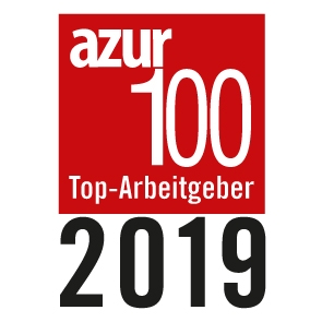 azur100 Top-Arbeitgeber 2019